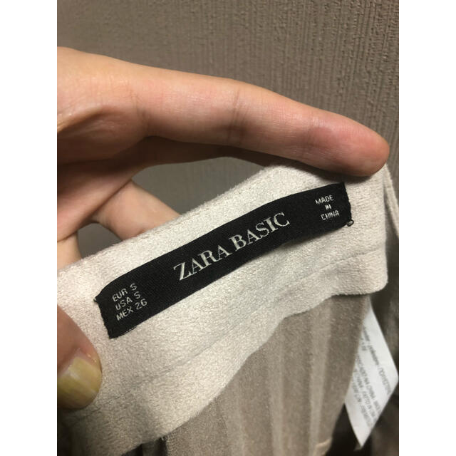 ZARA(ザラ)のZARA スエード プリーツスカート レディースのスカート(ロングスカート)の商品写真