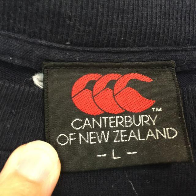 CANTERBURY(カンタベリー)の【人気】カンタベリー 国旗柄 プリントTシャツ ブラック サイズL メンズのトップス(Tシャツ/カットソー(半袖/袖なし))の商品写真