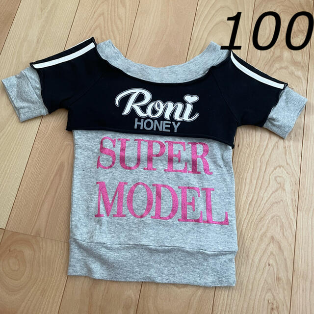 RONI(ロニィ)のRoni トップス　半袖　100サイズ キッズ/ベビー/マタニティのキッズ服女の子用(90cm~)(Tシャツ/カットソー)の商品写真