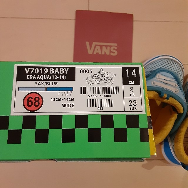 VANS(ヴァンズ)のVANS スニーカーサンダル 14㎝ キッズ/ベビー/マタニティのベビー靴/シューズ(~14cm)(サンダル)の商品写真
