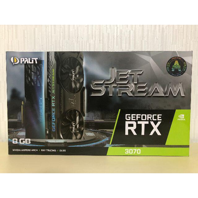 新品未開封品　Plait RTX 3070 JetStream 8GB 非LHR