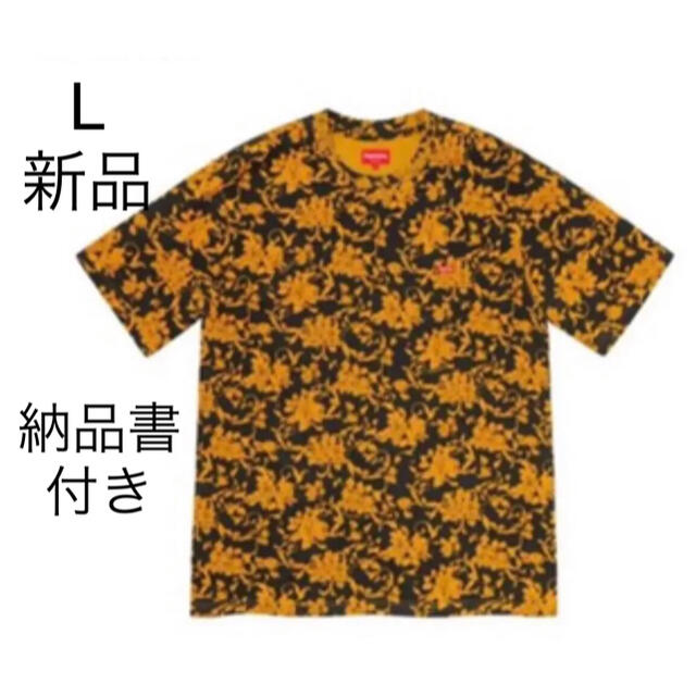 Tシャツ/カットソー(半袖/袖なし)Supreme Small Box Tee Black フローラル L Tシャツ