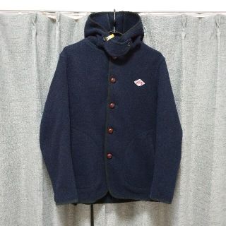 ダントン(DANTON)のダントン HOODED WOOL JACKET 38 ネイビー DANTON(その他)