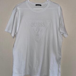 ゲス(GUESS)のGUESSゲス Tシャツ 白 XL(Tシャツ/カットソー(半袖/袖なし))