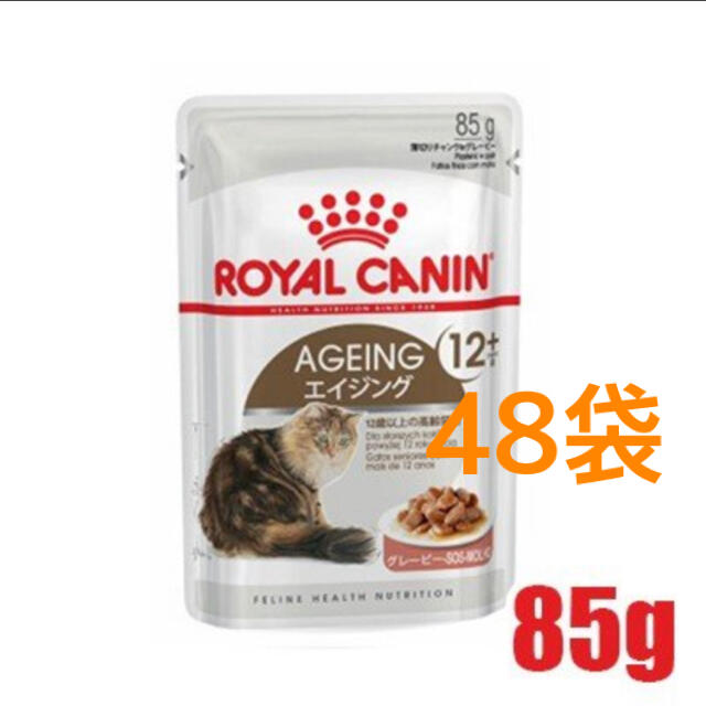 ロイヤルカナン エイジング 12+ 高齢猫用 48袋