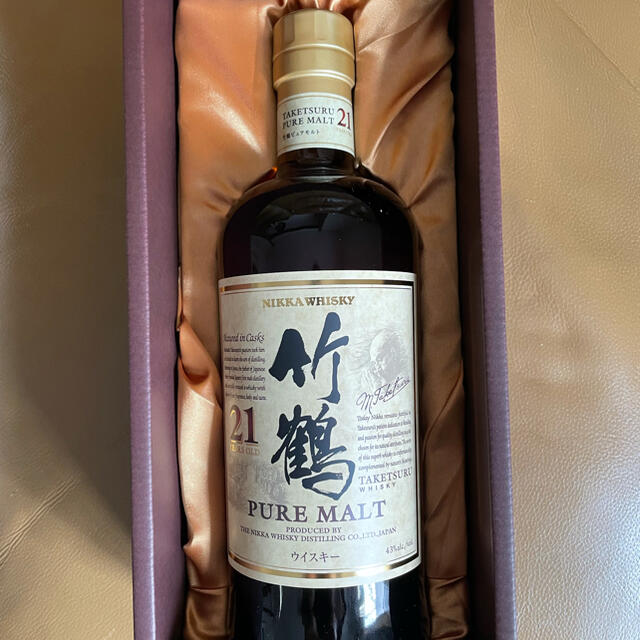 食品/飲料/酒NIKKA ニッカ 竹鶴21年 700ml 化粧箱付