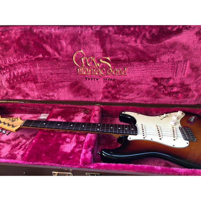 Fender(フェンダー)のCrews Maniac Sound OST-60 3TSB ストラトキャスター 楽器のギター(エレキギター)の商品写真