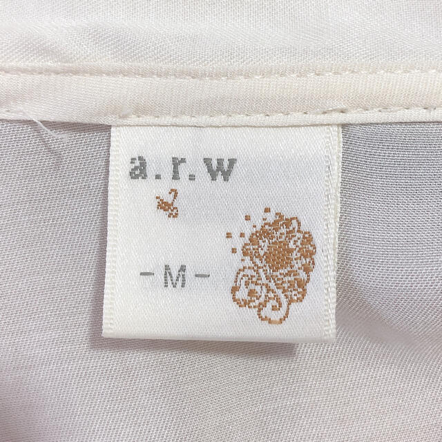 arrows(アローズ)のARROW  a.r.w アロー ドルマンスリーブブラウス　シャツ　5分袖 レディースのトップス(Tシャツ(半袖/袖なし))の商品写真