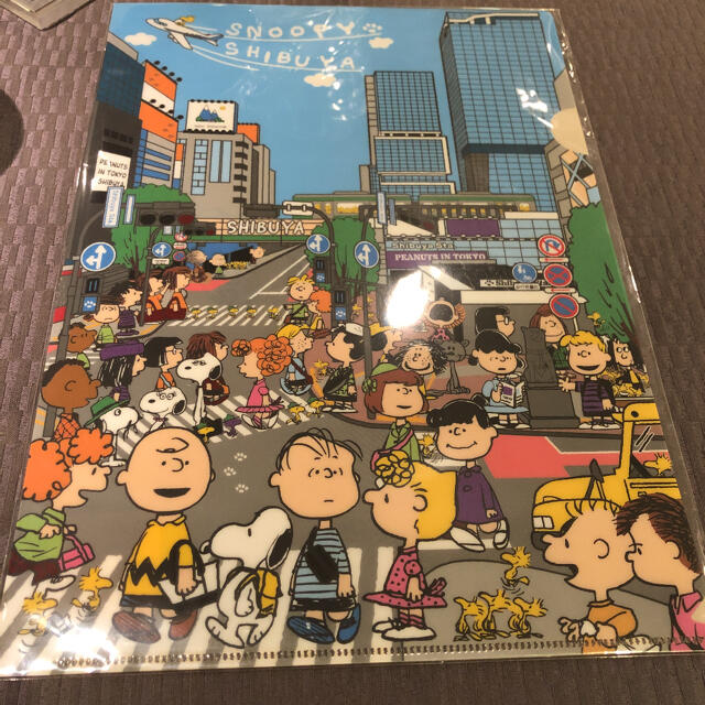 SNOOPY 渋谷限定 レア クリアファイル スヌーピー 限定グッズの SNOOPY 渋谷限定 レア クリアファイル スヌーピー 限定グッズの