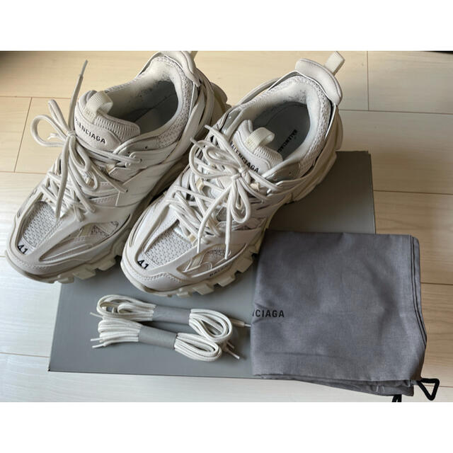 BALENCIAGA track white 27cm