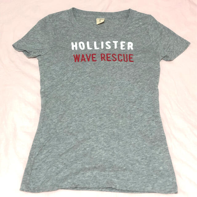 Hollister(ホリスター)のHOLLISTER ホリスター　半袖Tシャツ　Mサイズ　美品 レディースのトップス(Tシャツ(半袖/袖なし))の商品写真