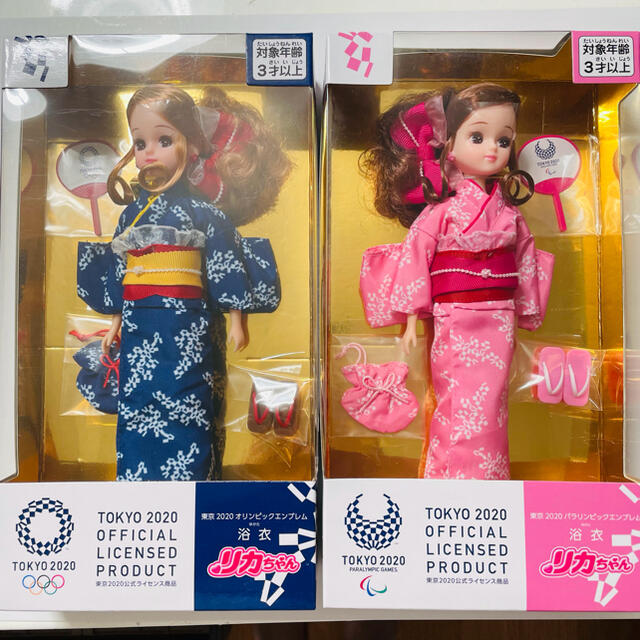 Takara Tomy 【新品】 リカちゃん人形 リカちゃん人形 【新品】 東京2020オリンピック おもちゃ 2種類