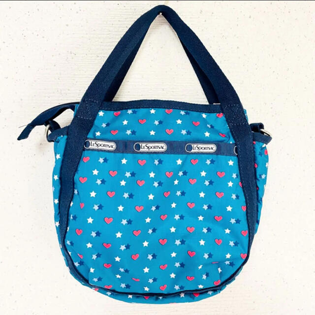 ❤️＋⭐️柄が可愛い✨‼️❤️Lesportsac❤️2wayバッグ