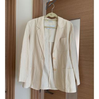 マックスマーラ(Max Mara)の《値下げ》テーラードジャケット　ベージュ(テーラードジャケット)