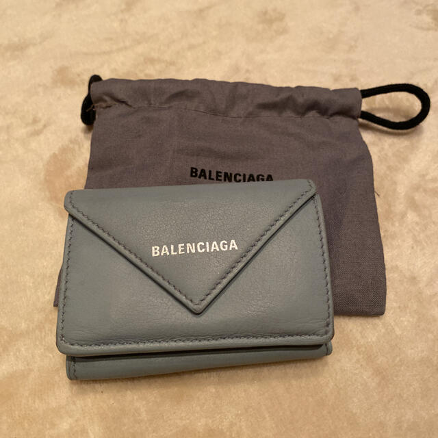 Balenciaga(バレンシアガ)のバレンシアガ ペーパーミニウォレット　財布　ミニ レディースのファッション小物(財布)の商品写真