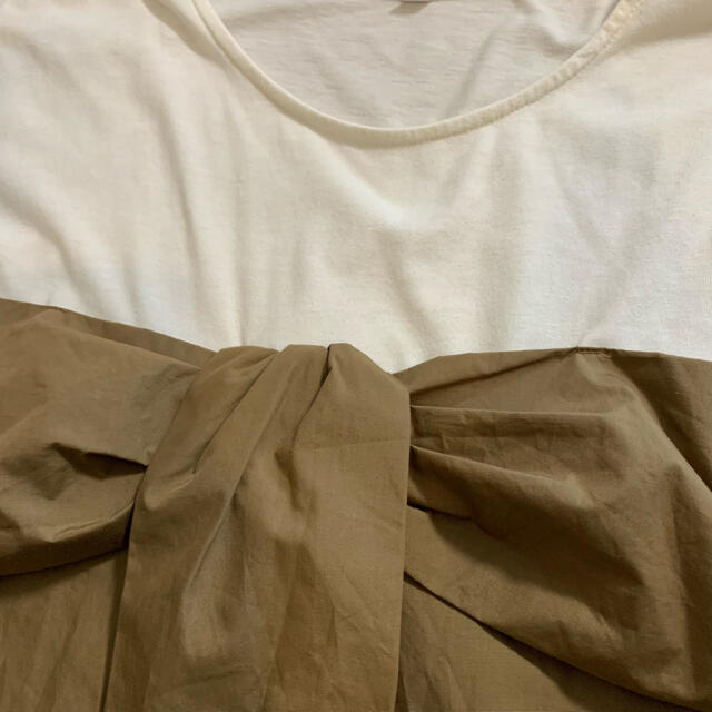 しまむら(シマムラ)のTシャツ　ビスチェ付き レディースのトップス(Tシャツ(半袖/袖なし))の商品写真