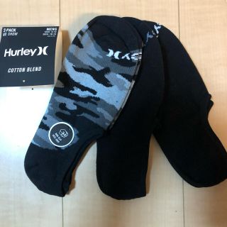 ハーレー(Hurley)のHurley くるぶしソックス　3パック　セット(ソックス)