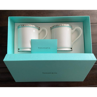 ティファニー(Tiffany & Co.)のティファニー　ペアマグカップ(グラス/カップ)