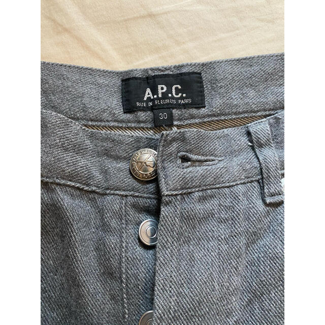 A.P.C(アーペーセー)のA.P.C デニム グレー 30インチ メンズのパンツ(デニム/ジーンズ)の商品写真