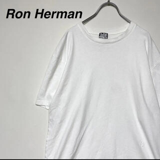 ロンハーマン(Ron Herman)のRon Herman ロンハーマン  ワンポイント刺繍 Tシャツ ホワイト(Tシャツ/カットソー(半袖/袖なし))
