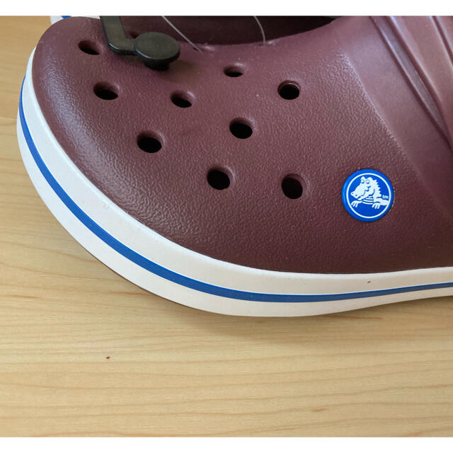 crocs(クロックス)のラス3   23  あずき色　クロックバンド レディースの靴/シューズ(サンダル)の商品写真