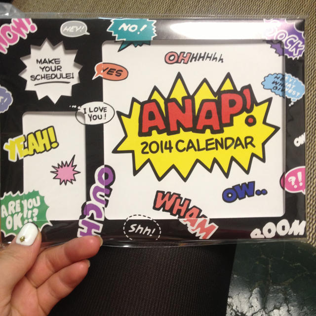 ANAP(アナップ)のANAP2014カレンダー インテリア/住まい/日用品の文房具(その他)の商品写真