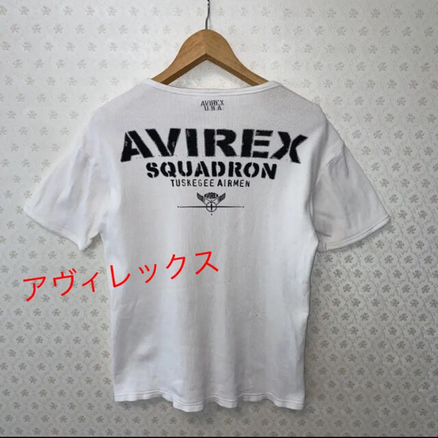 AVIREX(アヴィレックス)の♻️アヴィレックス♻️メンズ♻️半袖Tシャツ♻️ホワイト メンズのトップス(Tシャツ/カットソー(半袖/袖なし))の商品写真