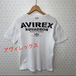 アヴィレックス(AVIREX)の♻️アヴィレックス♻️メンズ♻️半袖Tシャツ♻️ホワイト(Tシャツ/カットソー(半袖/袖なし))