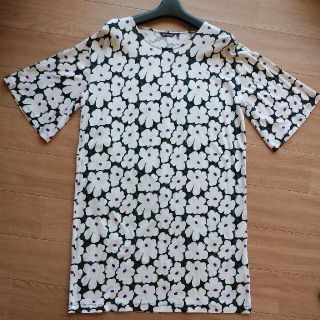 マリメッコ(marimekko)のマリメッコ　ミニワンピ　チュニック　xs (ミニワンピース)