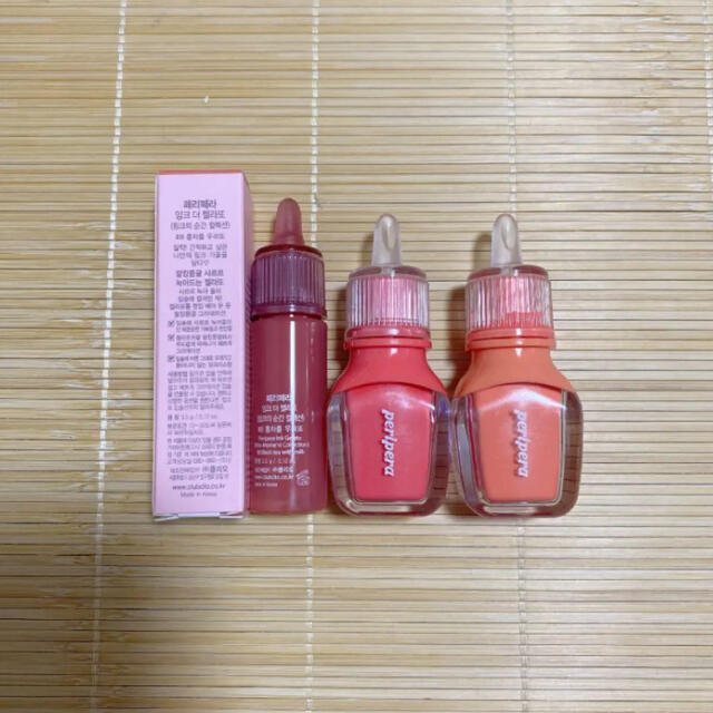 ペリペラ　リップティント　3本セット コスメ/美容のベースメイク/化粧品(口紅)の商品写真