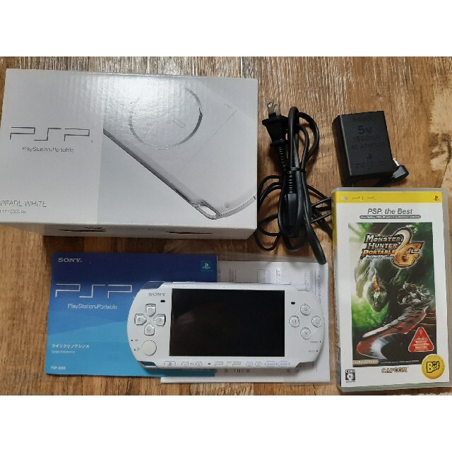 PSP本体  PSP-3000 psp1000 モンハンソフトセット