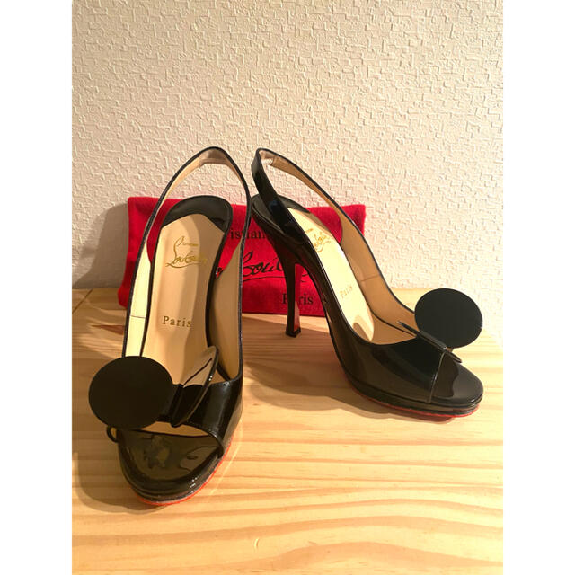 正規品クリスチャンルブタン❣️ヒールパンプス サンダル 宅配 11760円