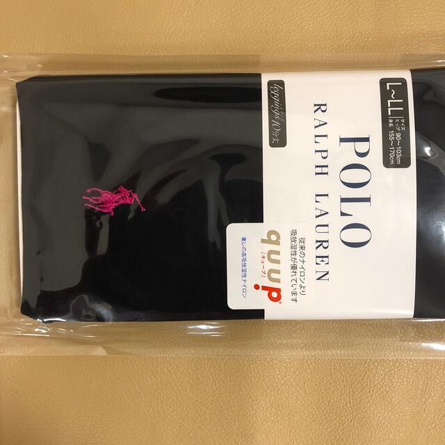 POLO RALPH LAUREN(ポロラルフローレン)の新品　レディース  ポロラルフローレン　10分丈濃紺レギンス　L〜LL寸　日本製 レディースのレッグウェア(レギンス/スパッツ)の商品写真