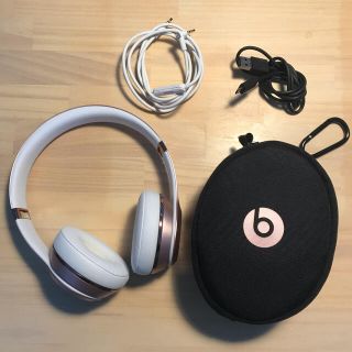 ビーツバイドクタードレ(Beats by Dr Dre)のBeats Solo3 wireless ヘッドホン ローズゴールド(ヘッドフォン/イヤフォン)