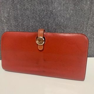 エルメス(Hermes)のエルメス  長財布  ドゴン ドゴンロング  O刻印 バイカラー (長財布)