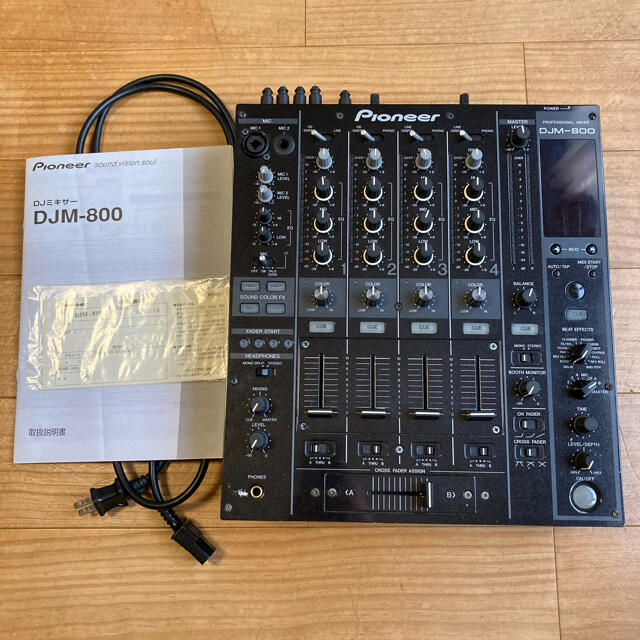 DJM800 Pioneer DJ Mixer 4チャンネル ミキサー 1