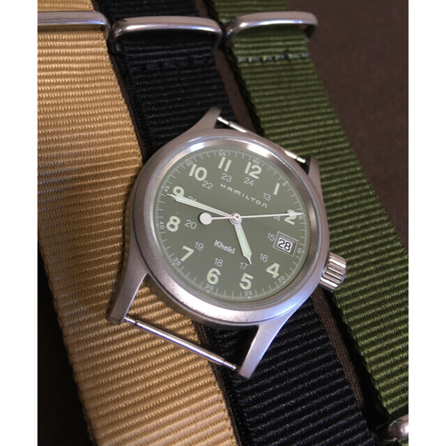Hamilton(ハミルトン)の美品 hamilton khaki 6359 ハミルトン カーキ メンズの時計(腕時計(アナログ))の商品写真