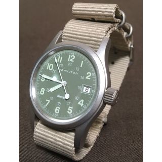 ハミルトン(Hamilton)の美品 hamilton khaki 6359 ハミルトン カーキ(腕時計(アナログ))