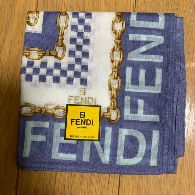 FENDI(フェンディ)のフェンディー　FENDI 新品　ハンカチ　 レディースのファッション小物(ハンカチ)の商品写真