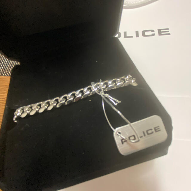 POLICE(ポリス)の【新品未使用】POLICE SIN 喜平チェーンネックレス メンズのアクセサリー(ネックレス)の商品写真