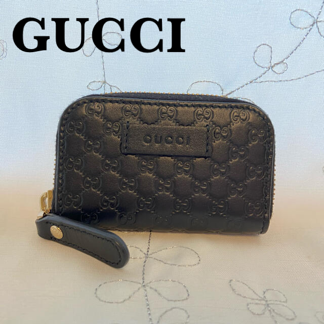 Gucci(グッチ)の✨GUCCI コインケース マイクロシマ 型押し ユニセックス レディースのファッション小物(コインケース)の商品写真