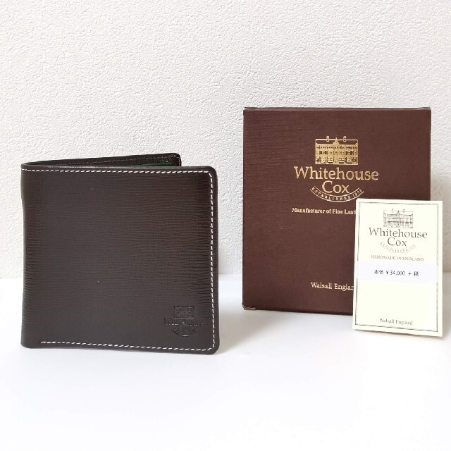 Whitehouse Cox ホワイトハウスコックス S7532 二つ折り財布