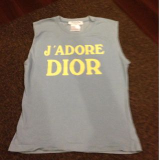 クリスチャンディオール(Christian Dior)のDior♡タンクトップ(Tシャツ(半袖/袖なし))