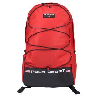 ポロラルフローレン(POLO RALPH LAUREN)の▼ポロ ラルフローレン ポロスポーツ リュック 405749440002 RED(バッグパック/リュック)