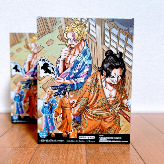 BANPRESTO(バンプレスト)のONE PIECE magazine FIGURE  エース＆サボ【おまけ付き】 エンタメ/ホビーのフィギュア(アニメ/ゲーム)の商品写真