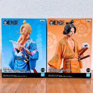 バンプレスト(BANPRESTO)のONE PIECE magazine FIGURE  エース＆サボ【おまけ付き】(アニメ/ゲーム)