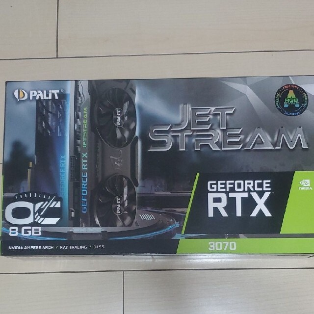 PC/タブレットNO LHR 新品未開封 Palit Geforce RTX 3070