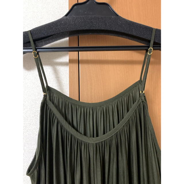 DEUXIEME CLASSE(ドゥーズィエムクラス)のなおこ様専用⭐︎Deuxieme Classe⭐︎Sun Dress  カーキ  レディースのワンピース(ロングワンピース/マキシワンピース)の商品写真