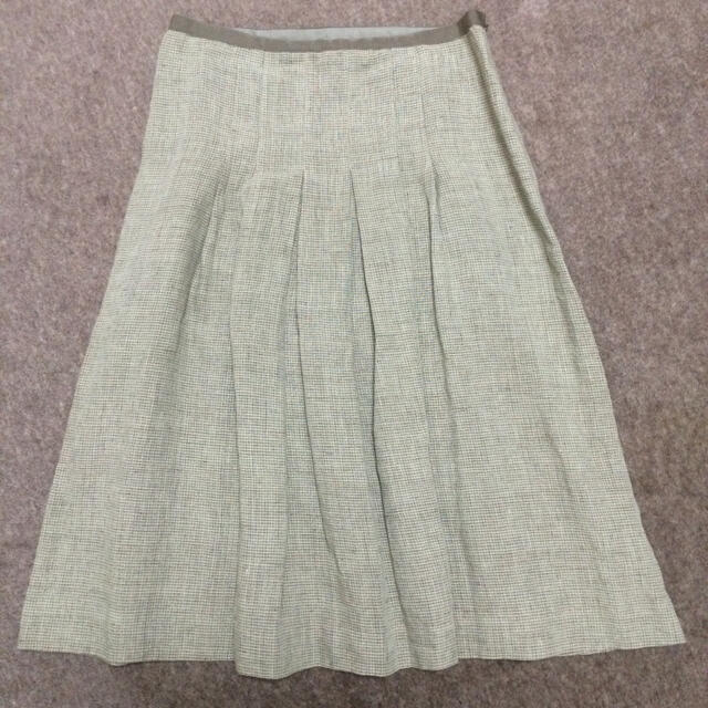 MARGARET HOWELL(マーガレットハウエル)のリネンスカート レディースのスカート(ひざ丈スカート)の商品写真