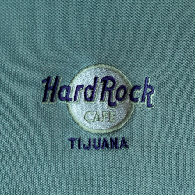 ネイビーシー ハードロックカフェ ポロシャツ hard rock cafe 90s 
